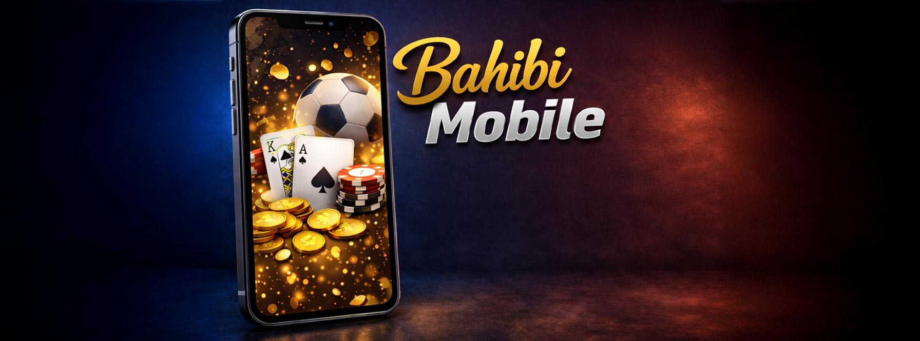 Bahibi Mobile Nutzung auf dem Smartphone mit Sport und Casino Symbolen